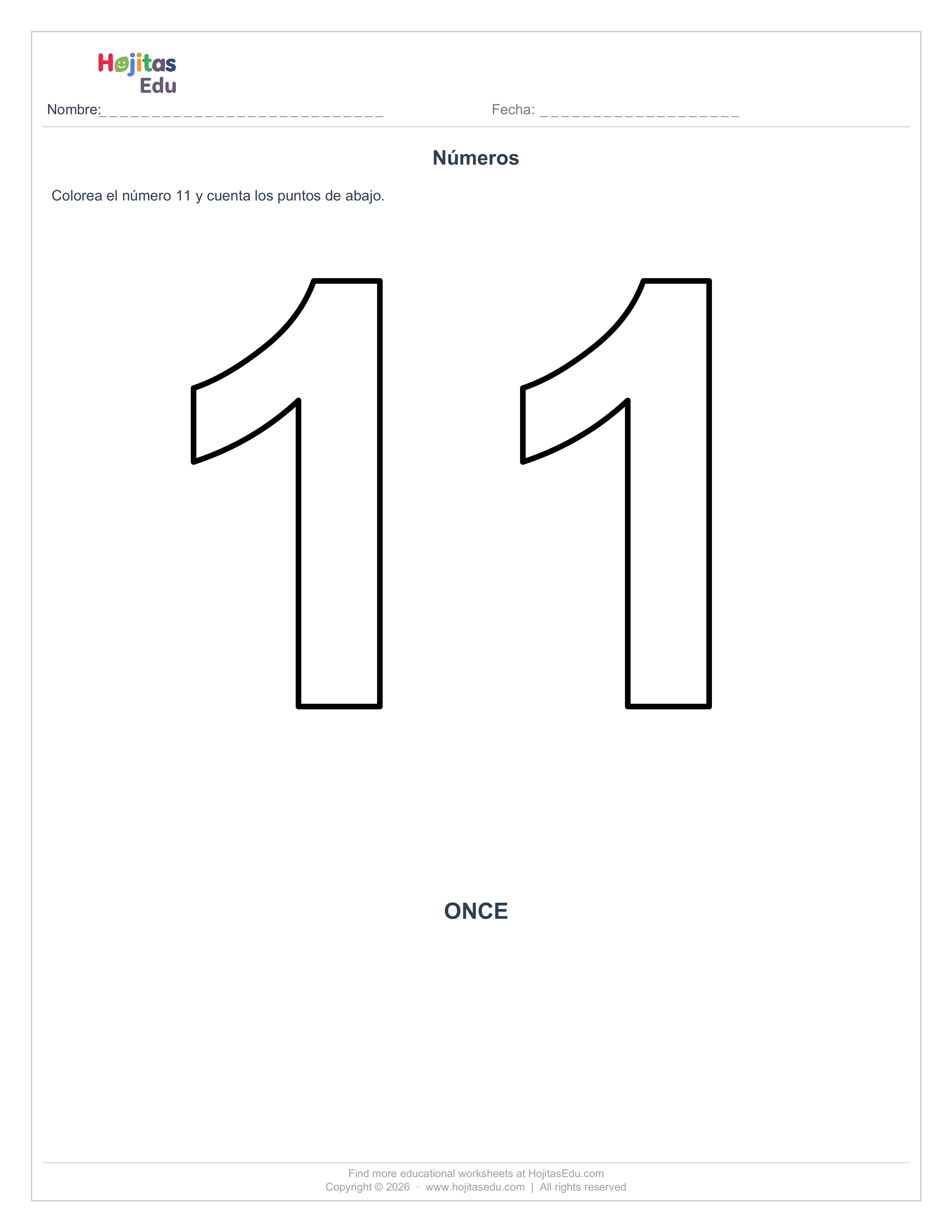 Número 11