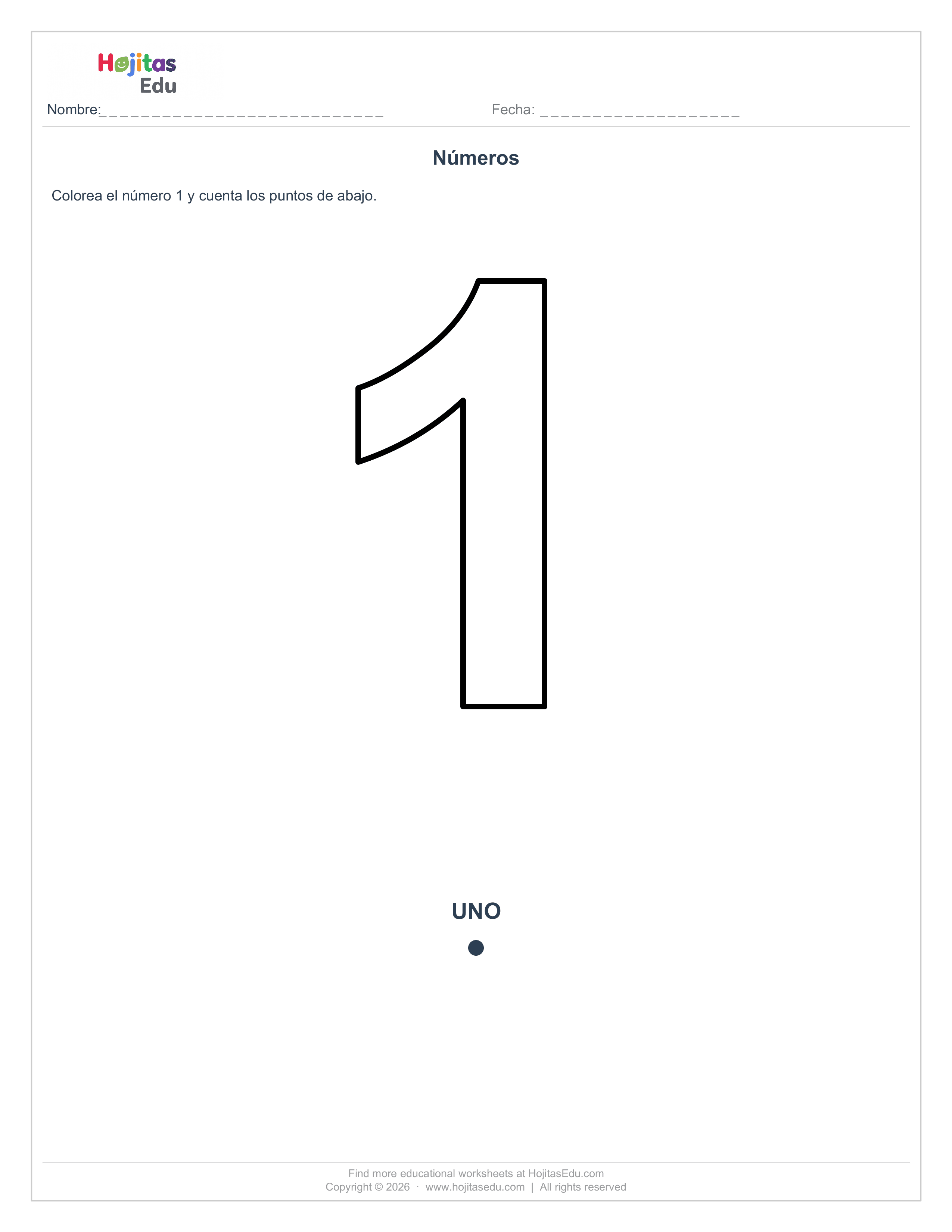 Número 1
