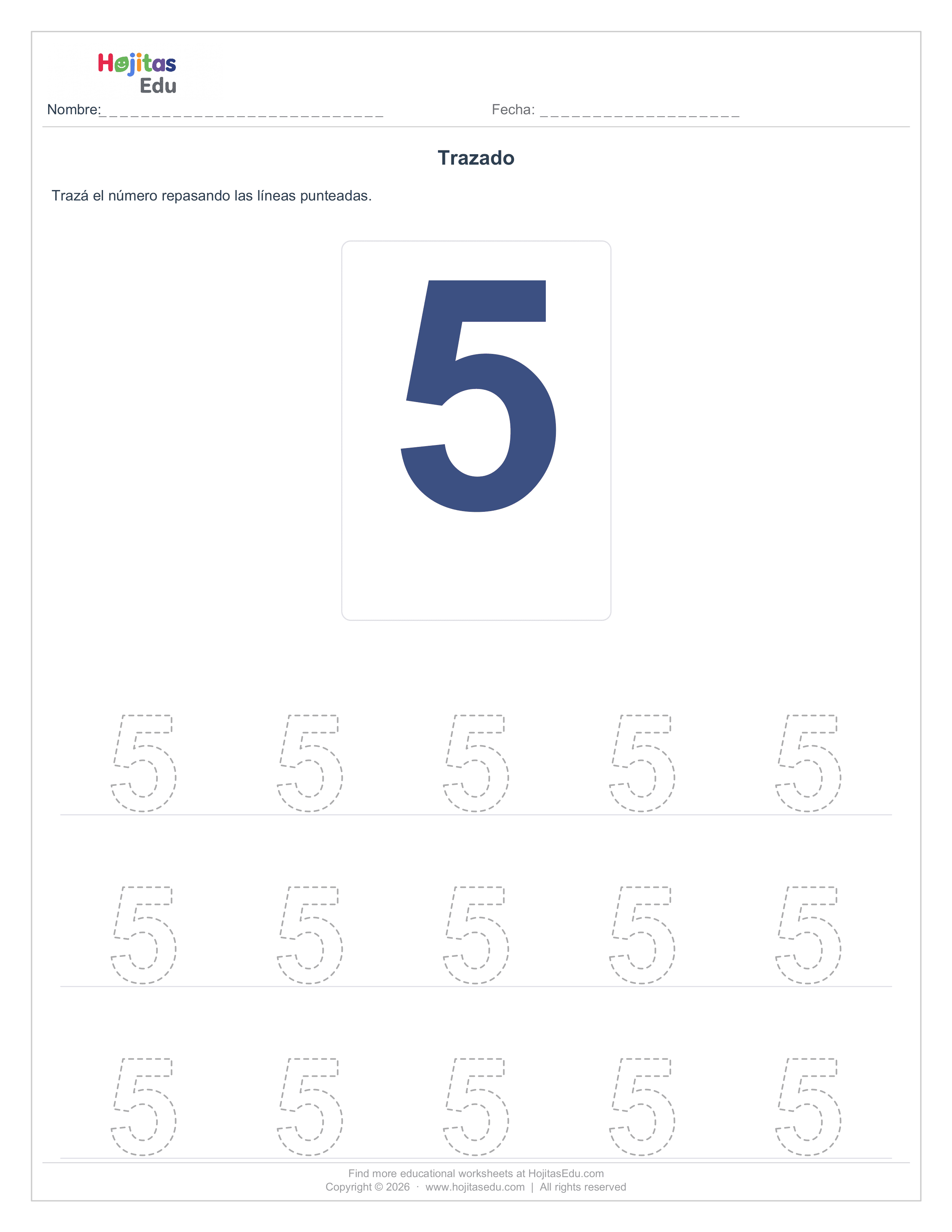 Trazado Básico Numero 5